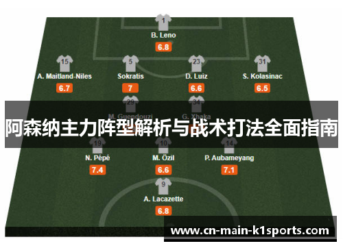 阿森纳主力阵型解析与战术打法全面指南